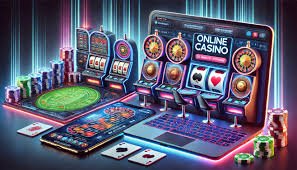 Màn hình slot online đầy màu sắc với biểu tượng quay thưởng