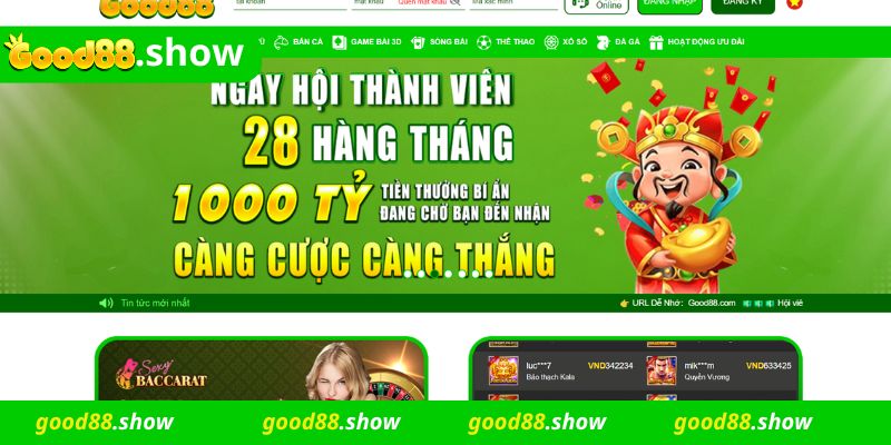 Cách đăng nhập tài khoản Good88 chuẩn