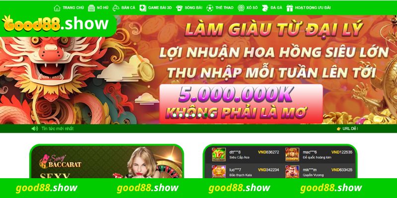 Chơi xổ số, rinh quà khủng tại Good88