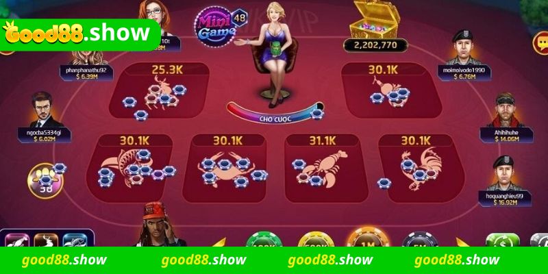 Giới thiệu chung về Game Bầu Cua Tôm Cá Good88 