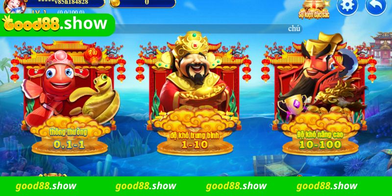 Thu nhập siêu khủng từ Game bắn cá Good88 đổi thưởng